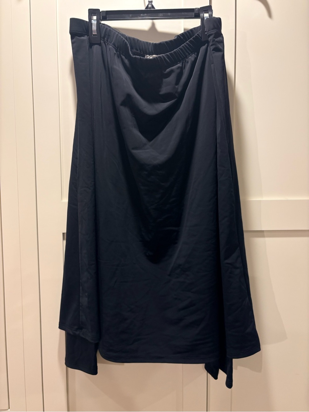 Black Women’s A-Line Midi Skirt